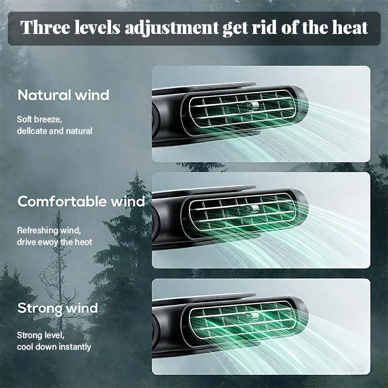 Adjustable Cooling Fan for Driver and Passenger's Seat