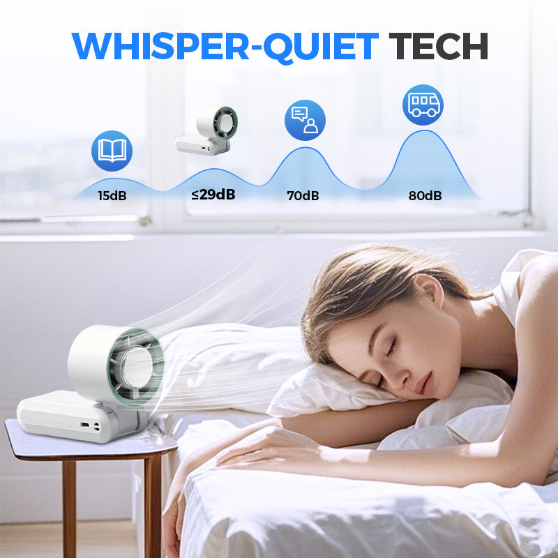 Handheld Portable Fan with Ice Cooler⚡