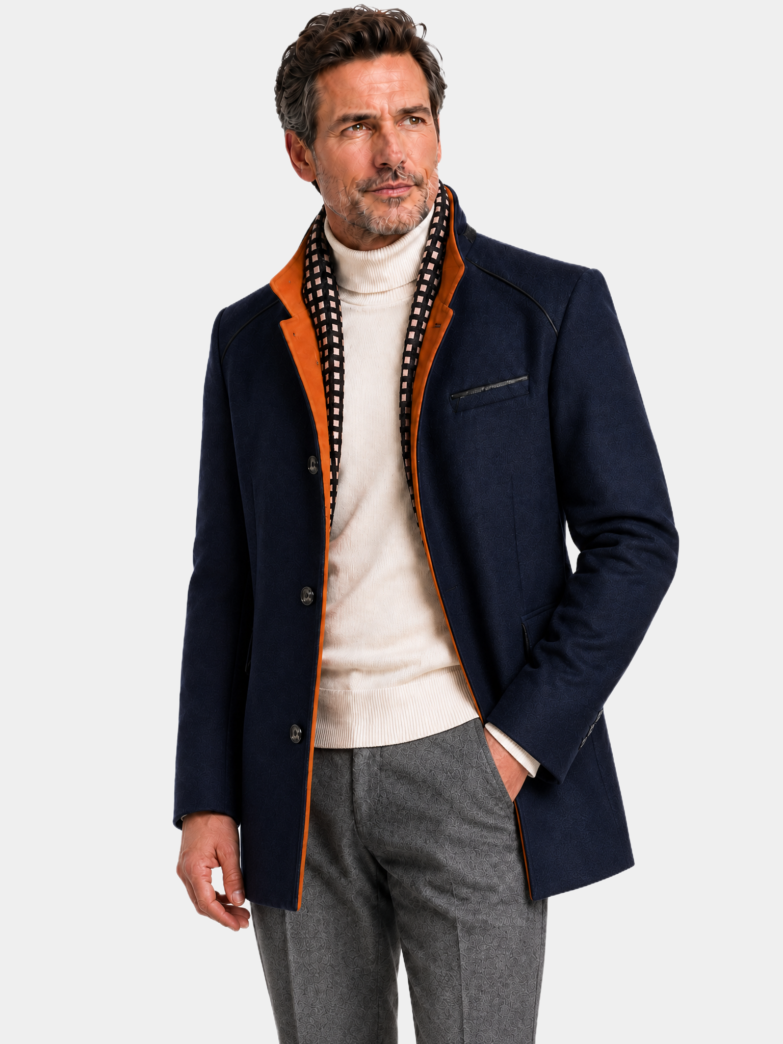 Ckesemen Urban Gentleman Wool Overcoat