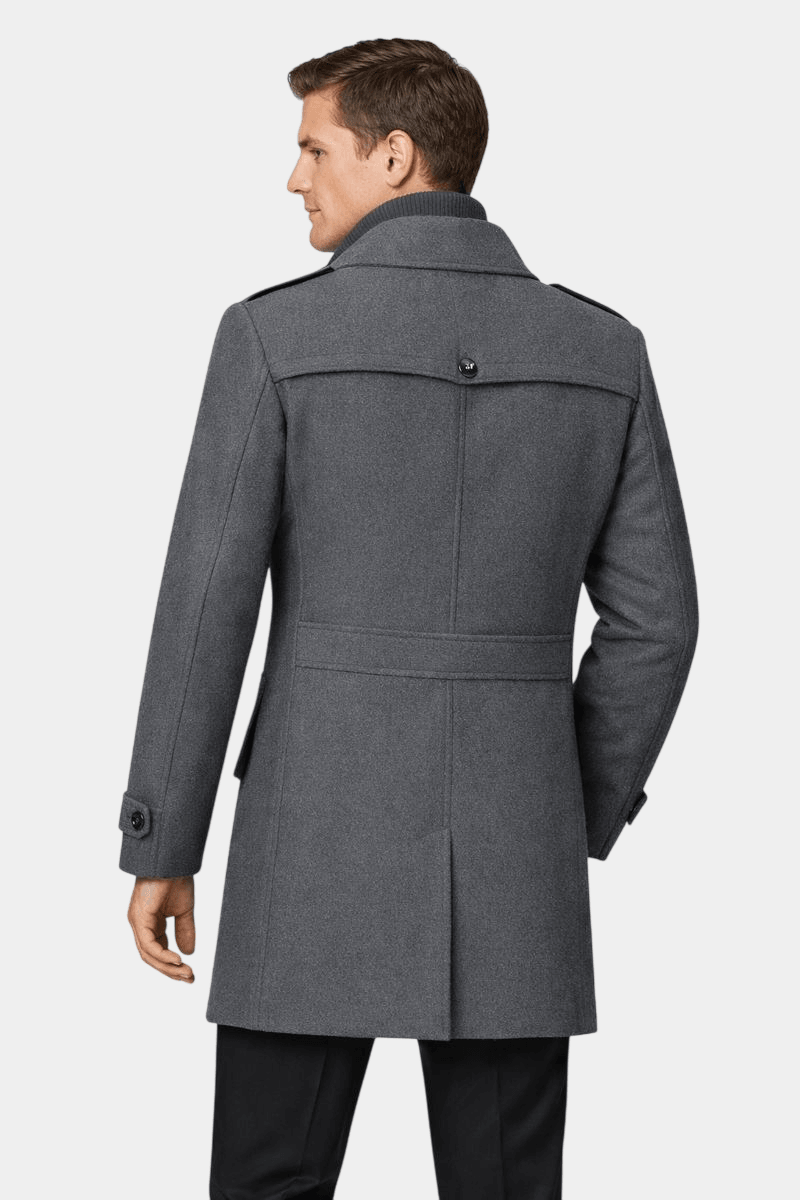 Ckesemen Double Layer Wool Coat
