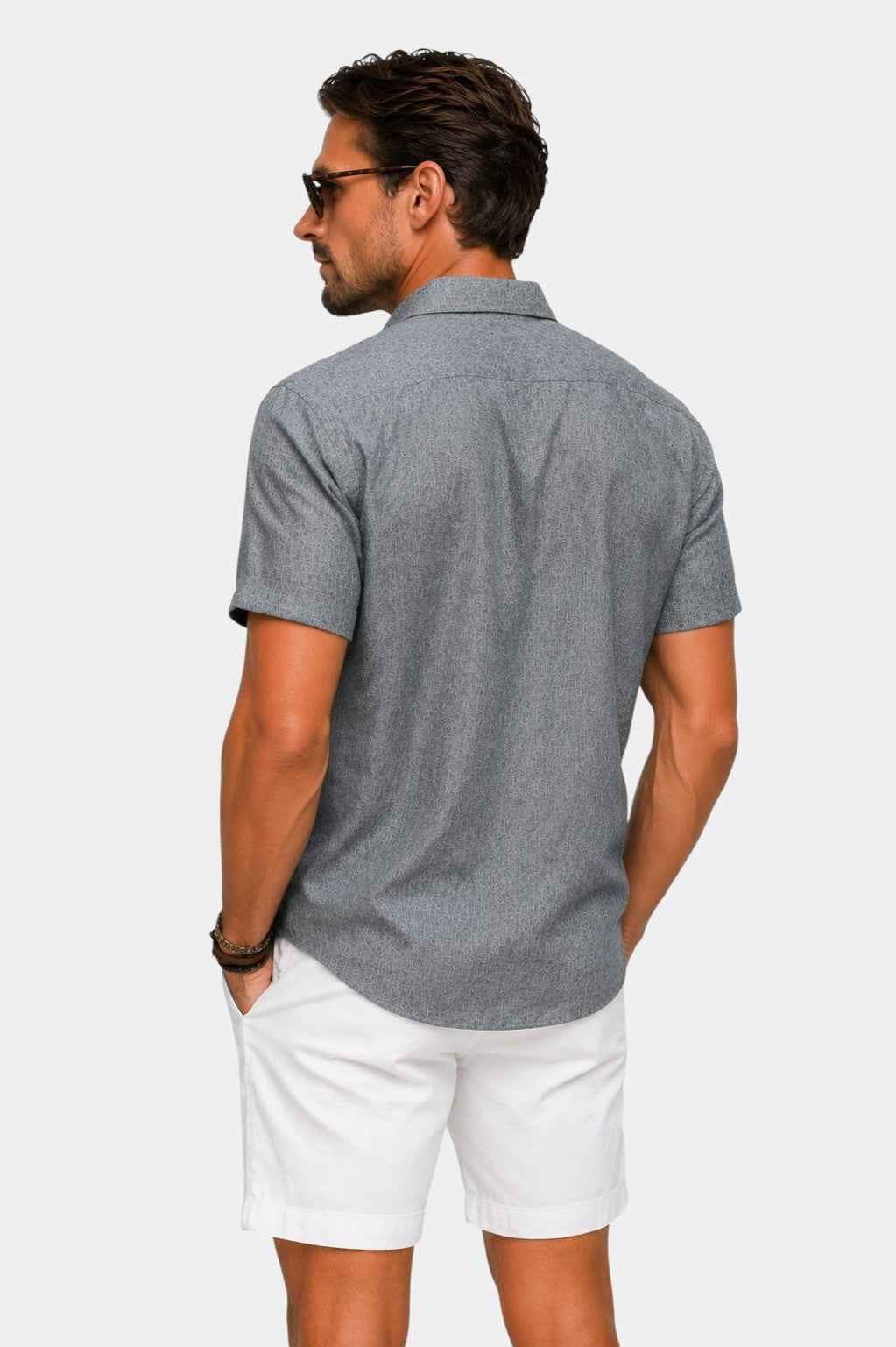 Lightweight Linen Short Sleeve Shirt