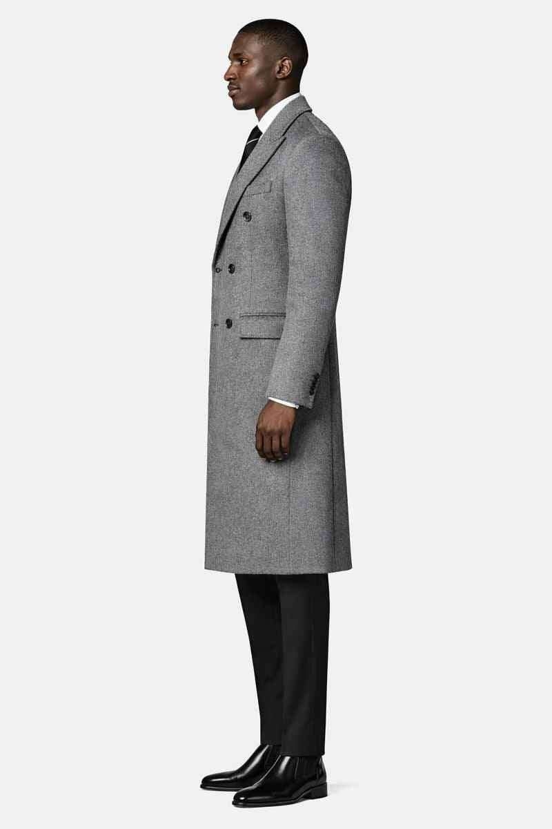 Ckesemen Long Wool Pea Coat