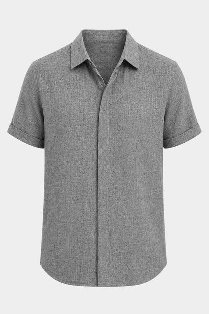 Lightweight Linen Short Sleeve Shirt
